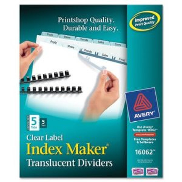 Avery 16062 divider