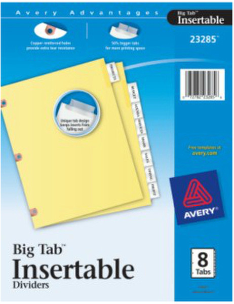 Avery 23285 8pc(s) divider