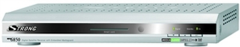Strong MediaGuard Embedded SRT 6850 Silver TV set-top box