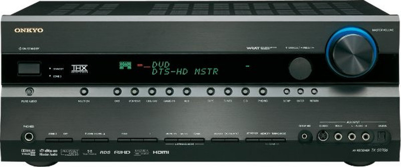 ONKYO TX-SR706 7.1channels Black AV receiver