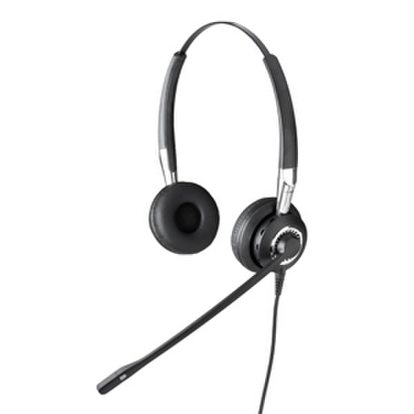 Jabra BIZ 2400 Duo Binaural Black headset