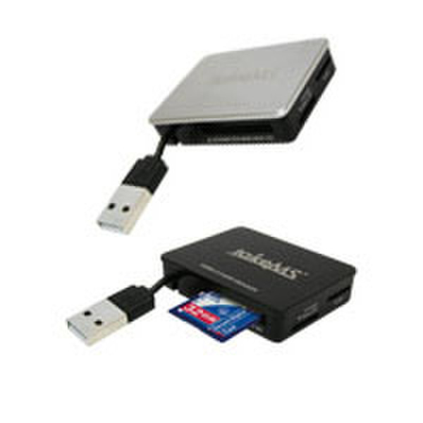 takeMS Cardreader Portable, black USB 2.0 Schwarz Kartenleser