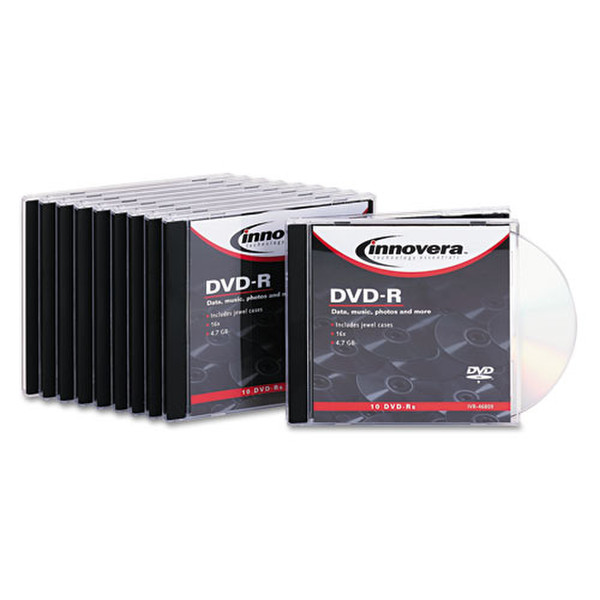 Innovera IVR46809 4.7GB DVD-R 10pc(s)