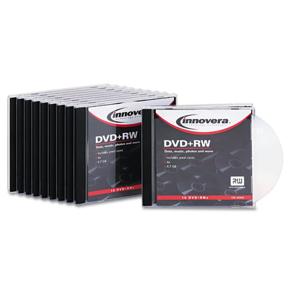 Innovera IVR46846 4.7GB DVD+RW 10pc(s)