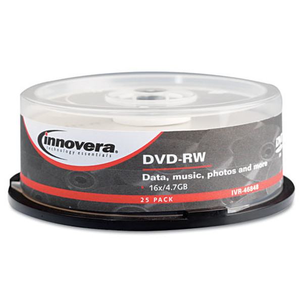 Innovera IVR46848 4.7GB DVD-RW 25pc(s)