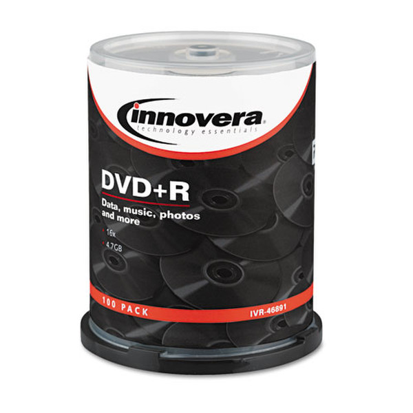 Innovera IVR46891 4.7ГБ DVD+R 100шт
