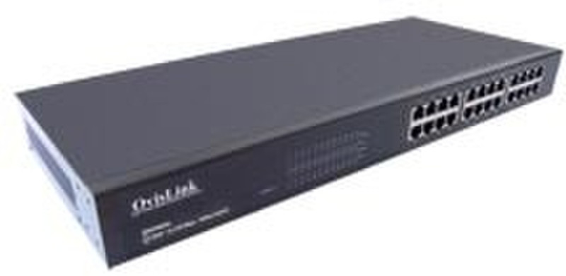 OvisLink EVO-FSH24 Unmanaged Black network switch