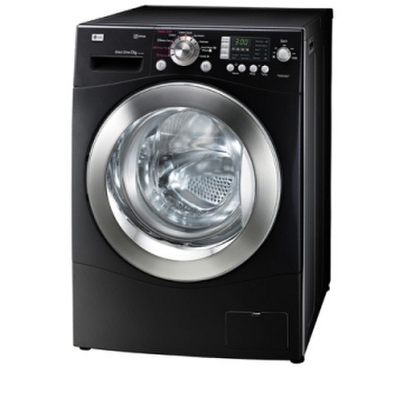 LG ST148PBM Freistehend Frontlader 8kg 1400RPM A++ Schwarz Waschmaschine