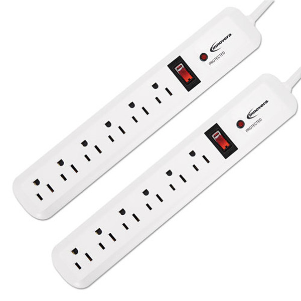 Innovera 71653 6AC outlet(s) 1.2m White surge protector