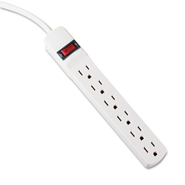 Innovera 73306 6AC outlet(s) 1.8m Ivory surge protector