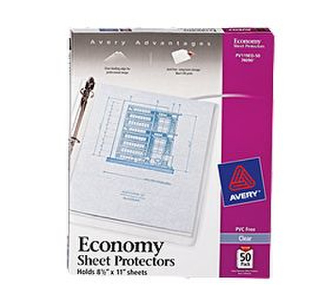 Avery 74090 Letter Polypropylene (PP) 50pc(s) sheet protector