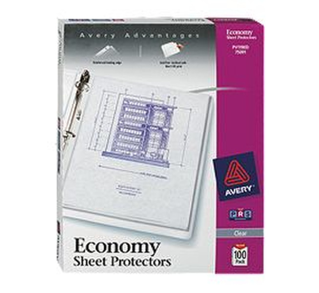 Avery 75091 Letter Polypropylene (PP) 100pc(s) sheet protector