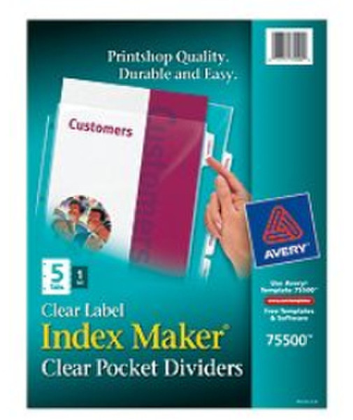 Avery 75500 5pc(s) divider