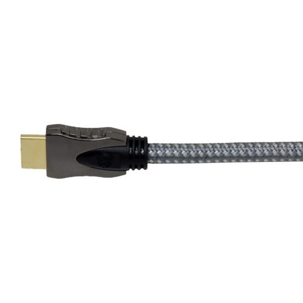 GE 87674 2.4м HDMI HDMI Черный, Серый HDMI кабель