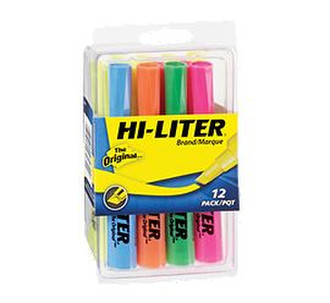 Avery 98034 Blue,Green,Orange,Pink,Yellow 12pc(s) marker