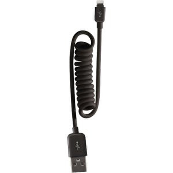 RCA AH750CBR 1.21м USB A Lightning Черный кабель USB
