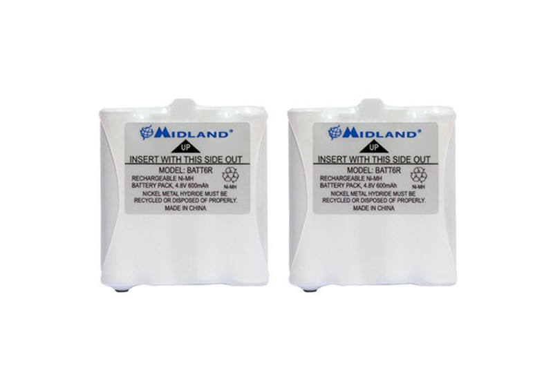 Midland AVP8 Nickel Metal Hydride rechargeable battery