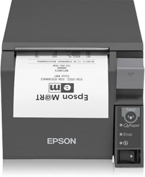 Epson TM-T70II Тепловой POS printer 180 x 180dpi Черный