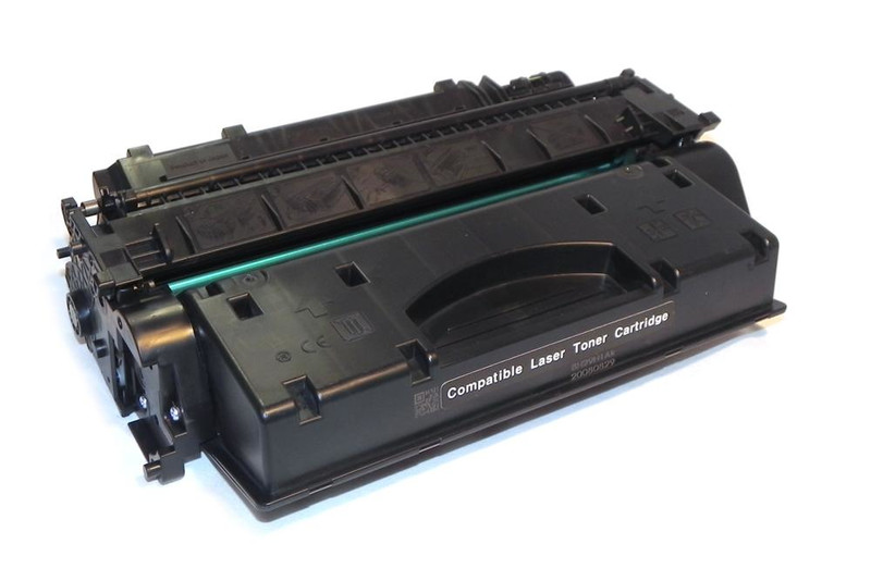 eReplacements CE505XER 6500pages Black laser toner & cartridge