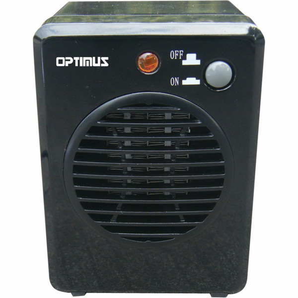 Optimus H-7800 Indoor 300W Black Fan electric space heater electric space heater