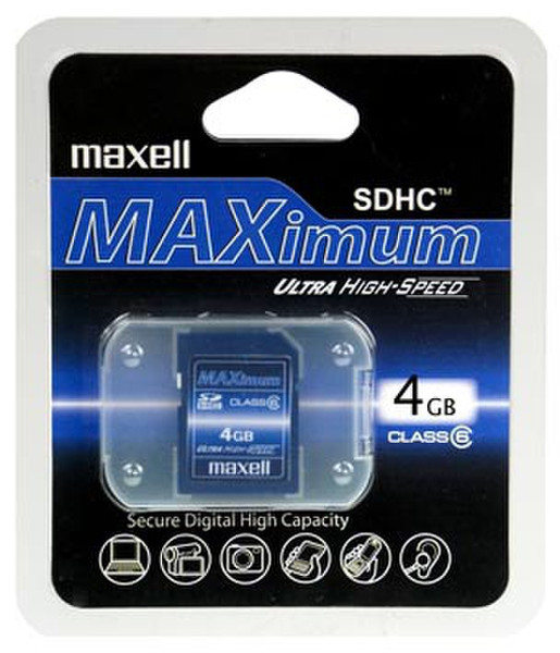 Maxell MAXimum SDHC Card 4GB 4GB SDHC memory card