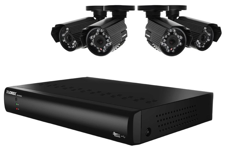 Lorex LH014501C4F CCTV security camera Вне помещения Пуля Черный камера видеонаблюдения