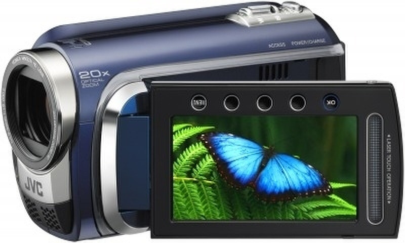 JVC GZ-HD300, Blue 3MP CMOS Blue