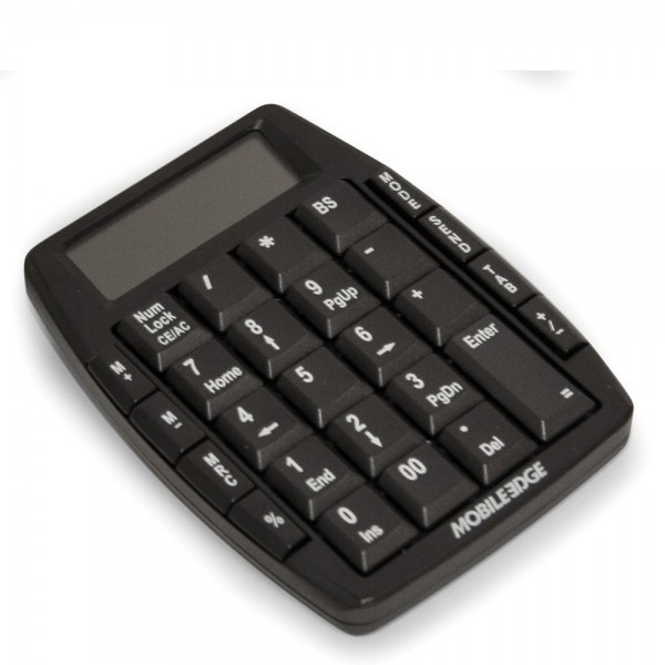 Mobile Edge MEANKC1 Tasche Einfacher Taschenrechner Schwarz Taschenrechner