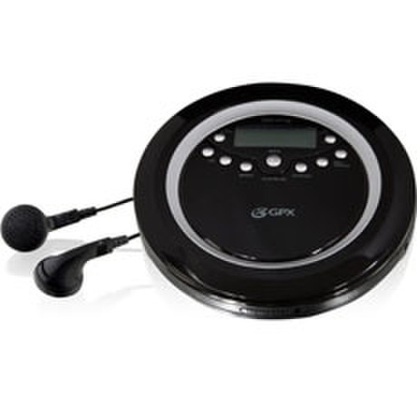 GPX PC800 Personal CD player Black