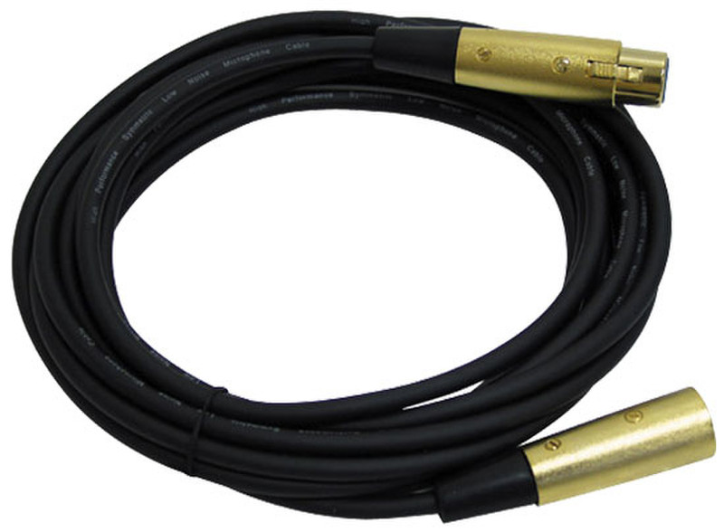 Pyle PPMCL15 4.5м XLR (3-pin) XLR (3-pin) Черный аудио кабель
