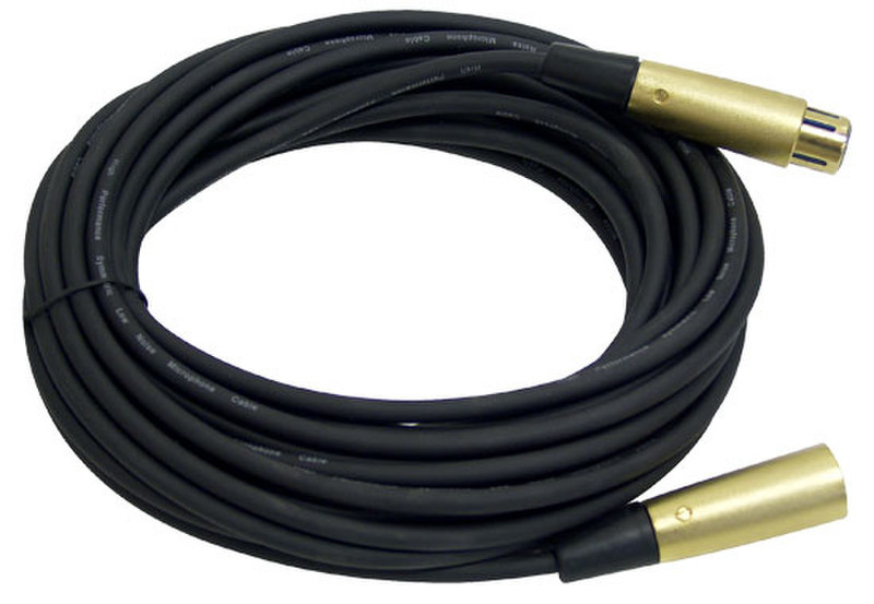 Pyle PPMCL30 9.1м XLR (3-pin) XLR (3-pin) Черный аудио кабель