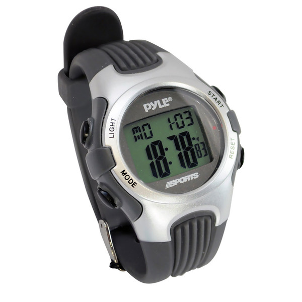 Pyle Sports Gymaster Fitness Multi Function Watch - Silver