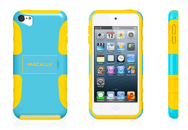Macally TANKT5BL Cover case Синий, Желтый чехол для MP3/MP4-плееров