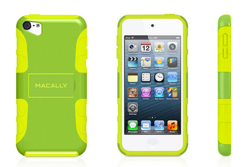 Macally TANKT5G Cover case Зеленый, Желтый чехол для MP3/MP4-плееров