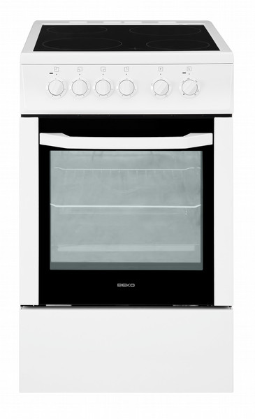 Beko CSM 57000 GW Отдельностоящий Induction hob Белый кухонная плита