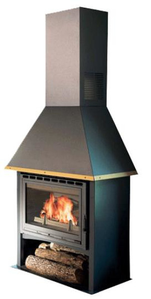 Deville Cheminette Firewood Black stove