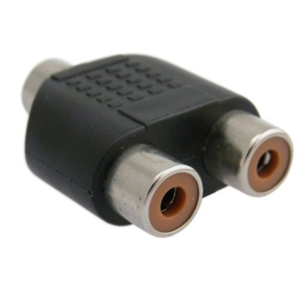 eForCity TOTHRCAAD003 Cable splitter Черный кабельный разветвитель и сумматор