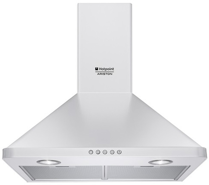 Hotpoint HNP 6.6 AM (W)/HA Wall-mounted 550m³/h White cooker hood