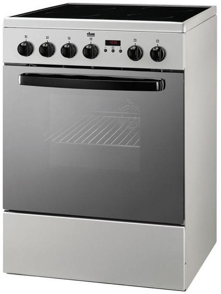 Faure FCV664MSC Freestanding Ceramic A Silver cooker