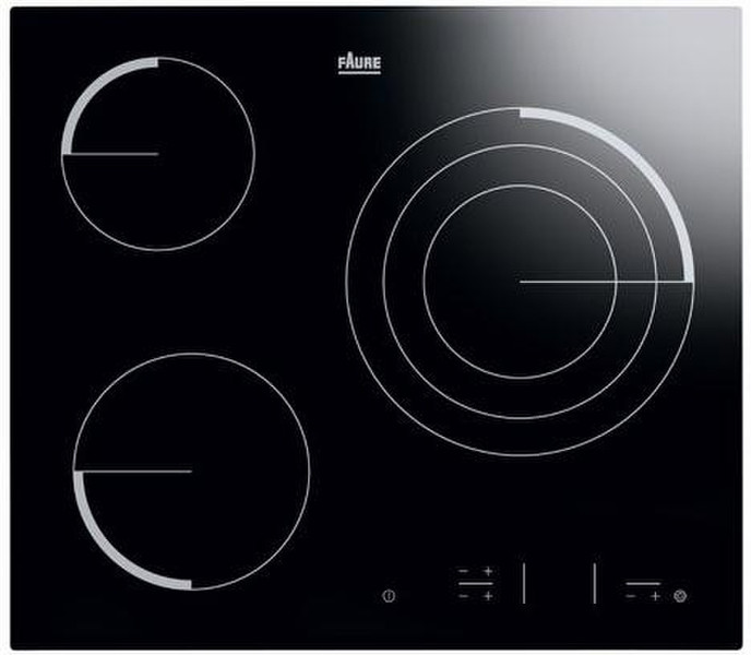 Faure FEV6332FBA Eingebaut Ceramic hob Schwarz Kochfeld