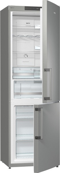 Gorenje NRK6192JX Отдельностоящий 221л 85л A++ Нержавеющая сталь холодильник с морозильной камерой