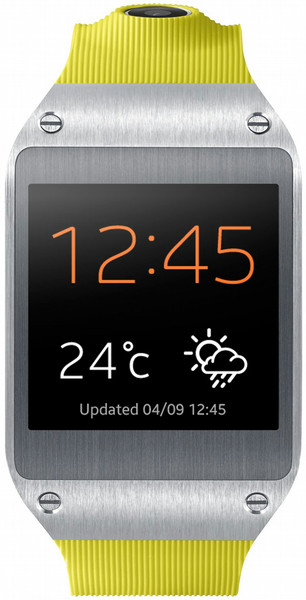 Samsung GALAXY Gear 1.63Zoll SAMOLED 73.8g Edelstahl Smartwatch