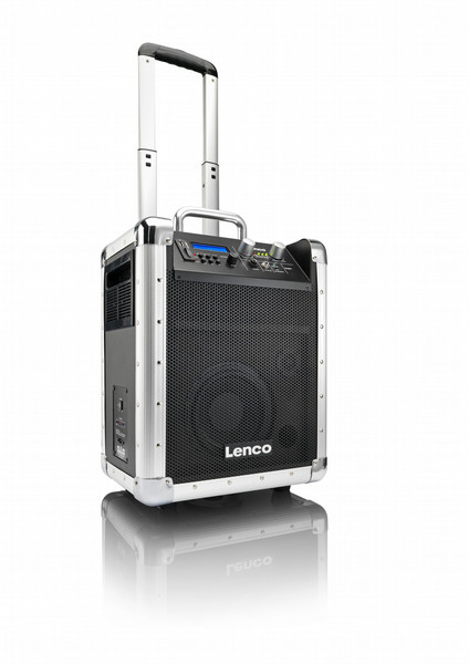 Lenco PA-81 Trolley Public Address (PA) system 70W Black,Silver Public Address (PA) system
