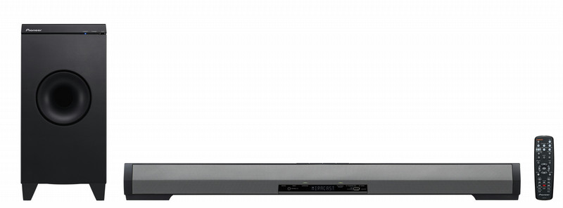 Pioneer SBX-N700 Verkabelt & Kabellos 270W Grau Soundbar-Lautsprecher