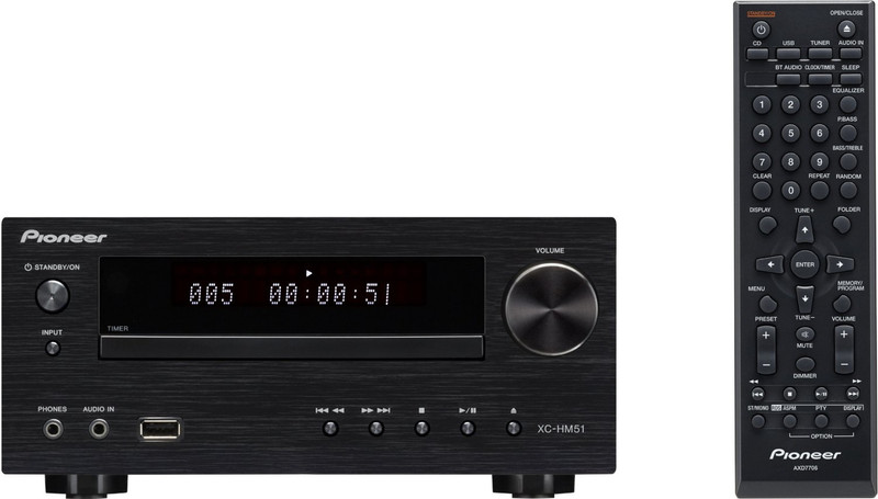 Pioneer XC-HM51-K Micro-Set Schwarz Home-Stereoanlage