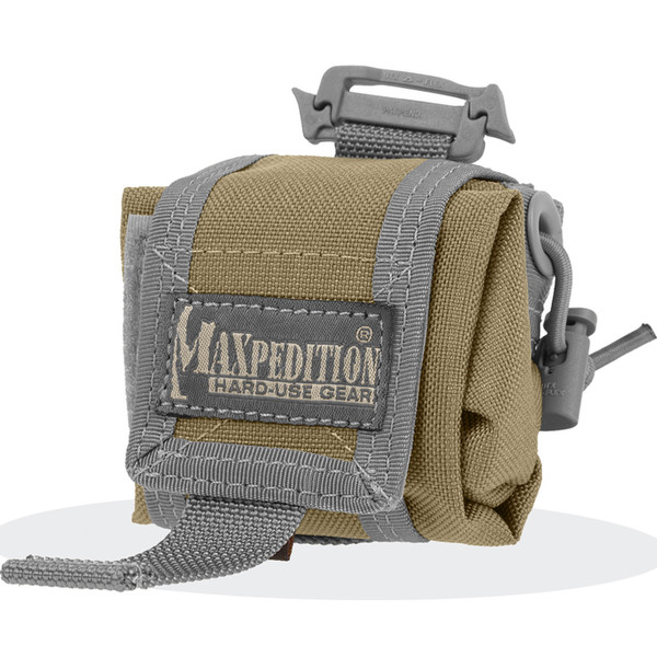 Maxpedition MINI ROLLYPOLY Travel bag 1L Nylon,Polyurethane,PTFE Green,Grey,Khaki