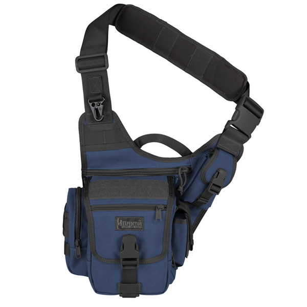 Maxpedition FATBOY Tactical shoulder bag Schwarz, Blau