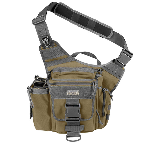 Maxpedition JUMBO Tactical shoulder bag Серый, Хаки