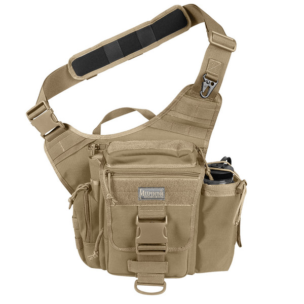 Maxpedition JUMBO S-TYPE Tactical shoulder bag Хаки