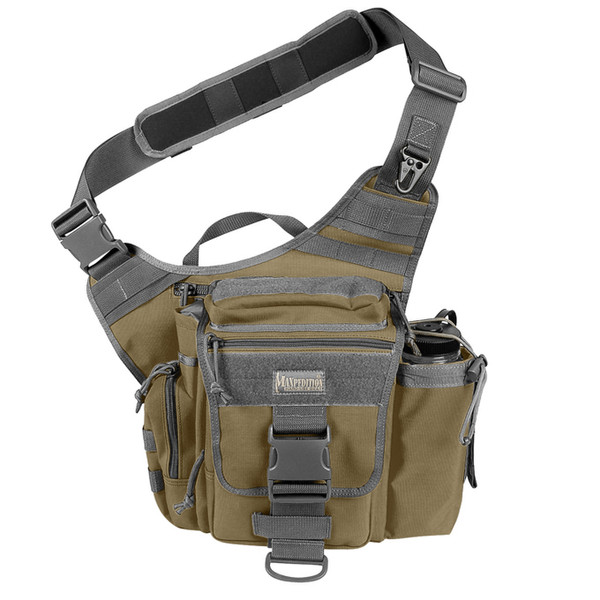 Maxpedition JUMBO S-TYPE Tactical shoulder bag Grau
